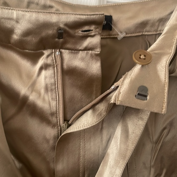 Banana Republic Silk Charmeuse Cargo Shorts NWOT size 4 - Picture 6 of 8